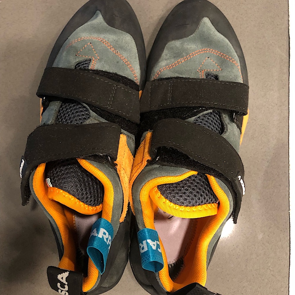 Scarpa Force V rock climbing shoes
